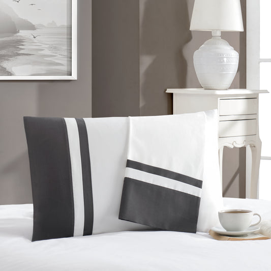 PASIONI Lune 2 li Yastık Kılıfı Antrasit