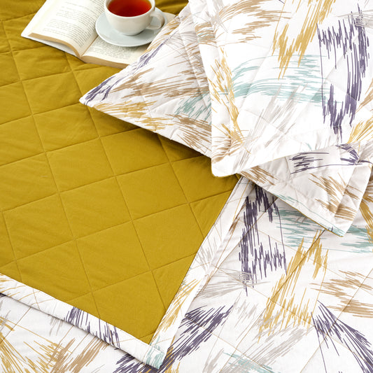 PASIONI Gallo %100 Pamuk Natürel Tek Kişilik Yatak Örtüsü Seti