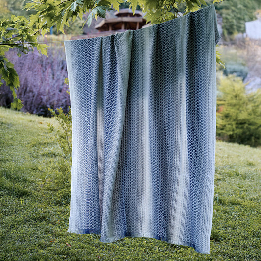 PASIONI Pamuk Skoç Battaniye Pas1 lacivert