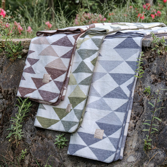 PASIONI Pamuklu Battaniye Pas4 Yeşil