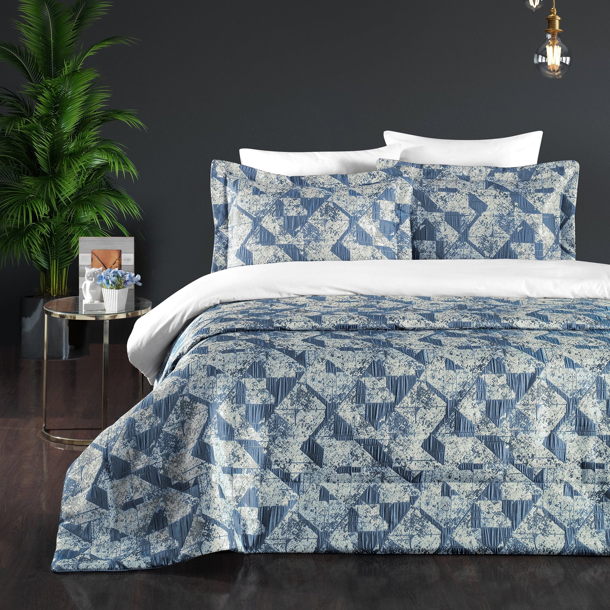 Caledon - Jakar Çift Kişilik Yatak Örtüsü Takımı - Pasioni