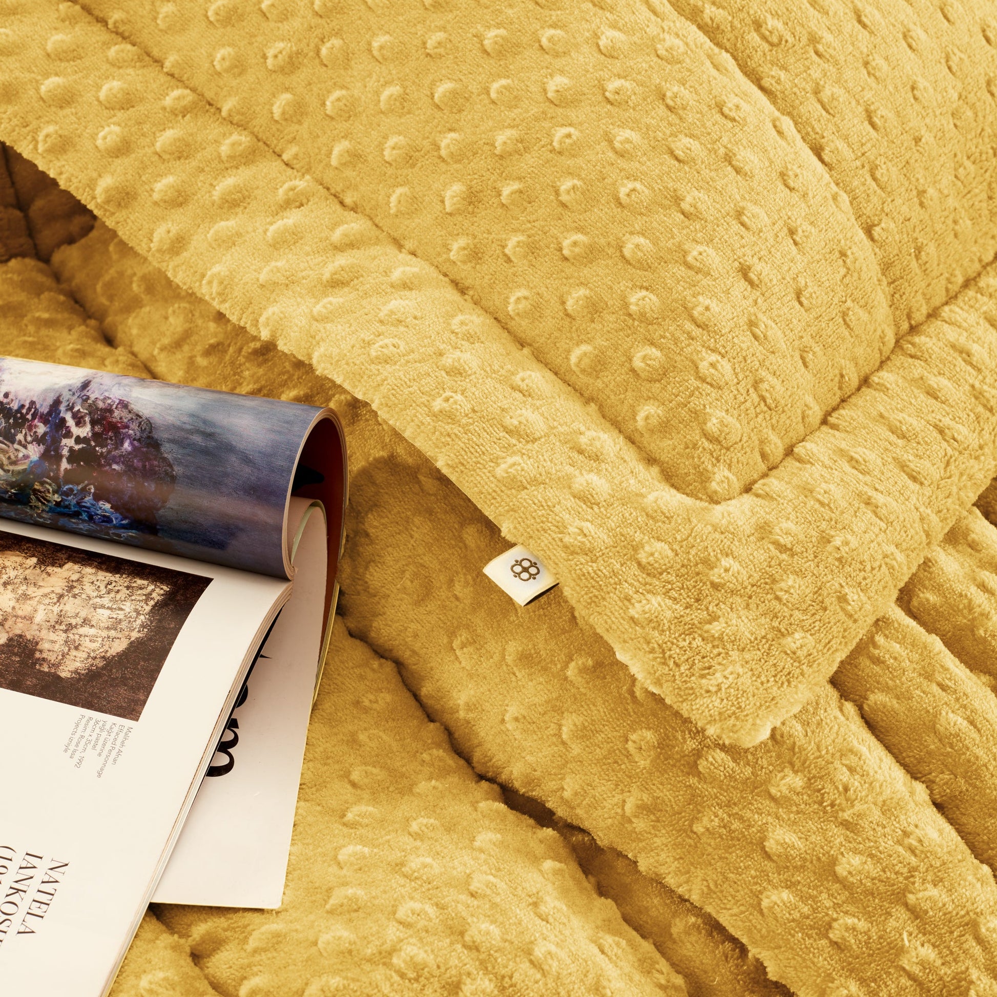 Comfortter Welsoft Yeni Nesil - Hardal - Çift Kişilik Uyku Seti - Pasioni