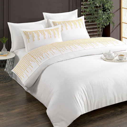 PASIONI LUSSO SATEN ÇİFT KİŞİLİK NEVRESİM TAKIMI - Pasioni