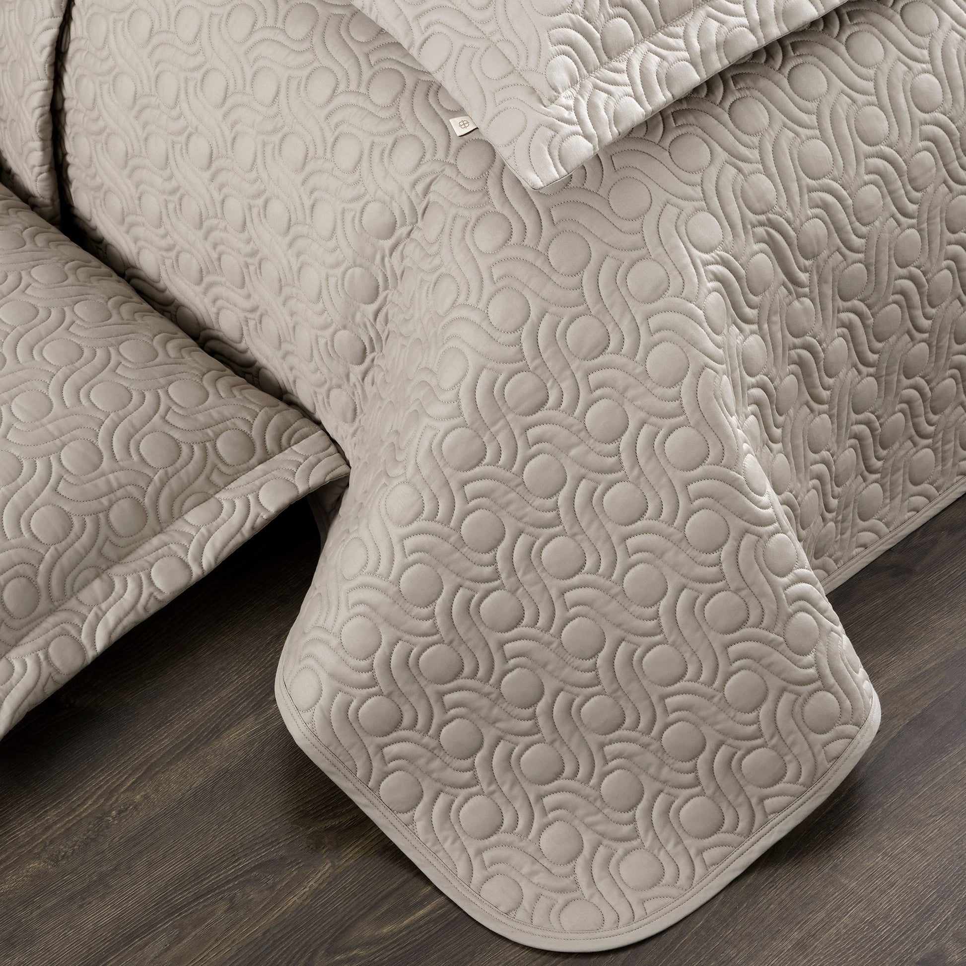 PASIONI PURO BEJ ÇİFT KİŞİLİK YATAK ÖRTÜSÜ SETİ - Pasioni