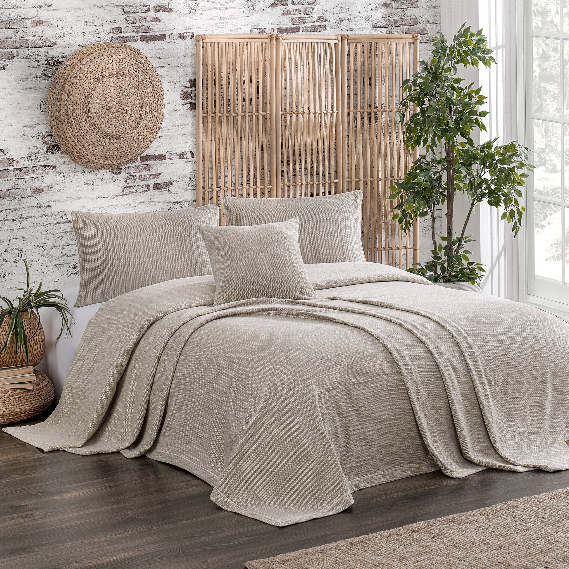 PASIONI REGALE PİKE TAKIMI BEJ - Pasioni