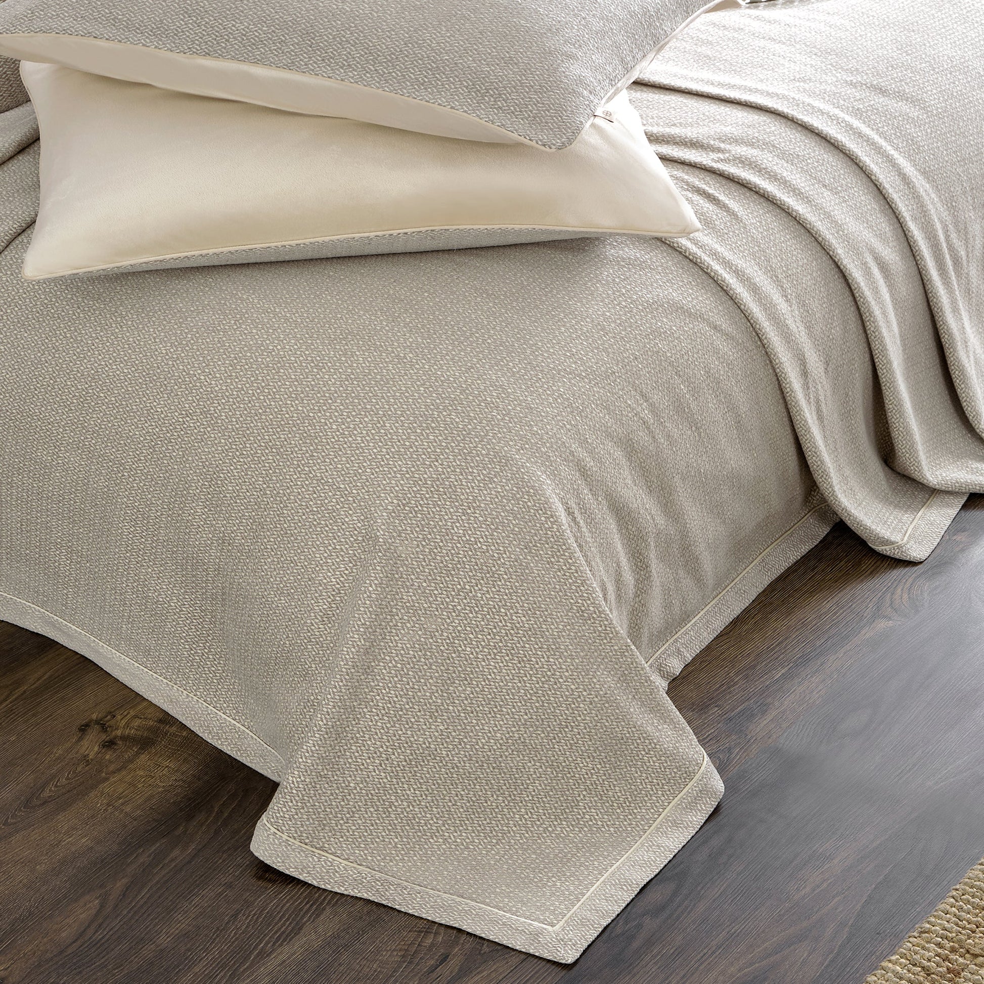 PASIONI REGALE PİKE TAKIMI BEJ - Pasioni