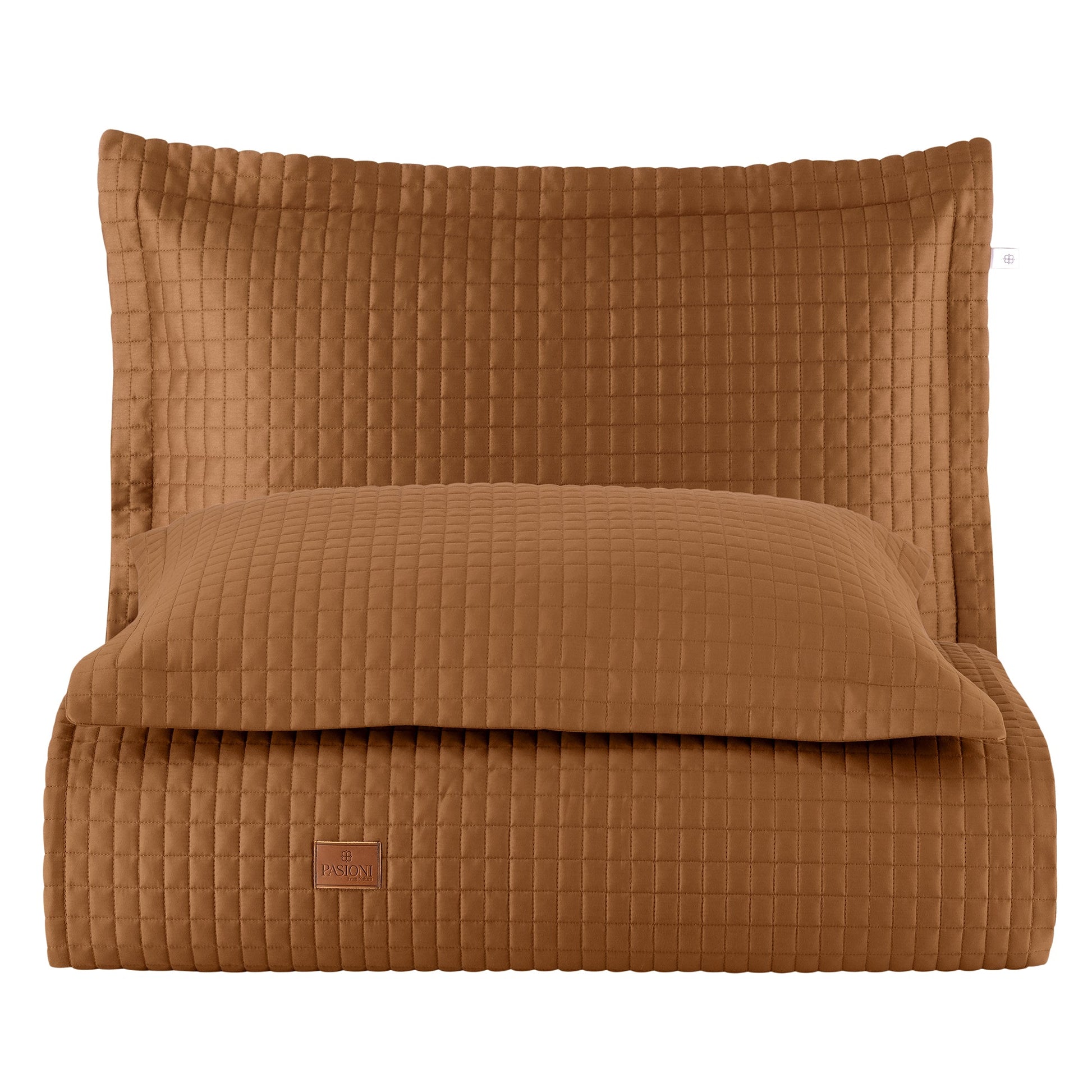 PASIONI - Saten - Elegante - Çift Kişilik Yatak Örtüsü Takımı - Pasioni