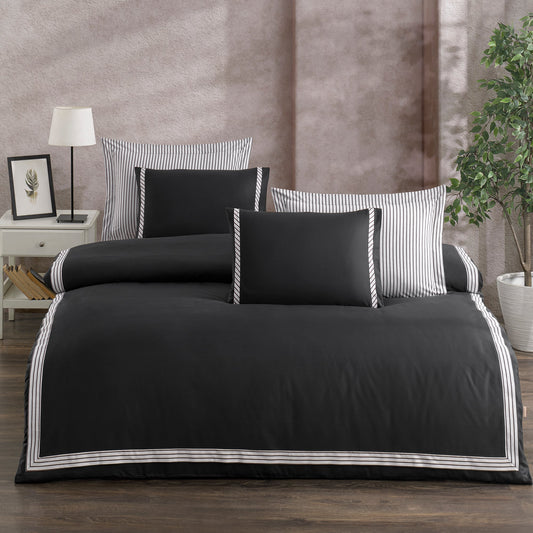 PASIONI SOGNO ANTRASİT MODELLİ ÇİFT KİŞİLİK NEVRESİM TAKIMI - Pasioni