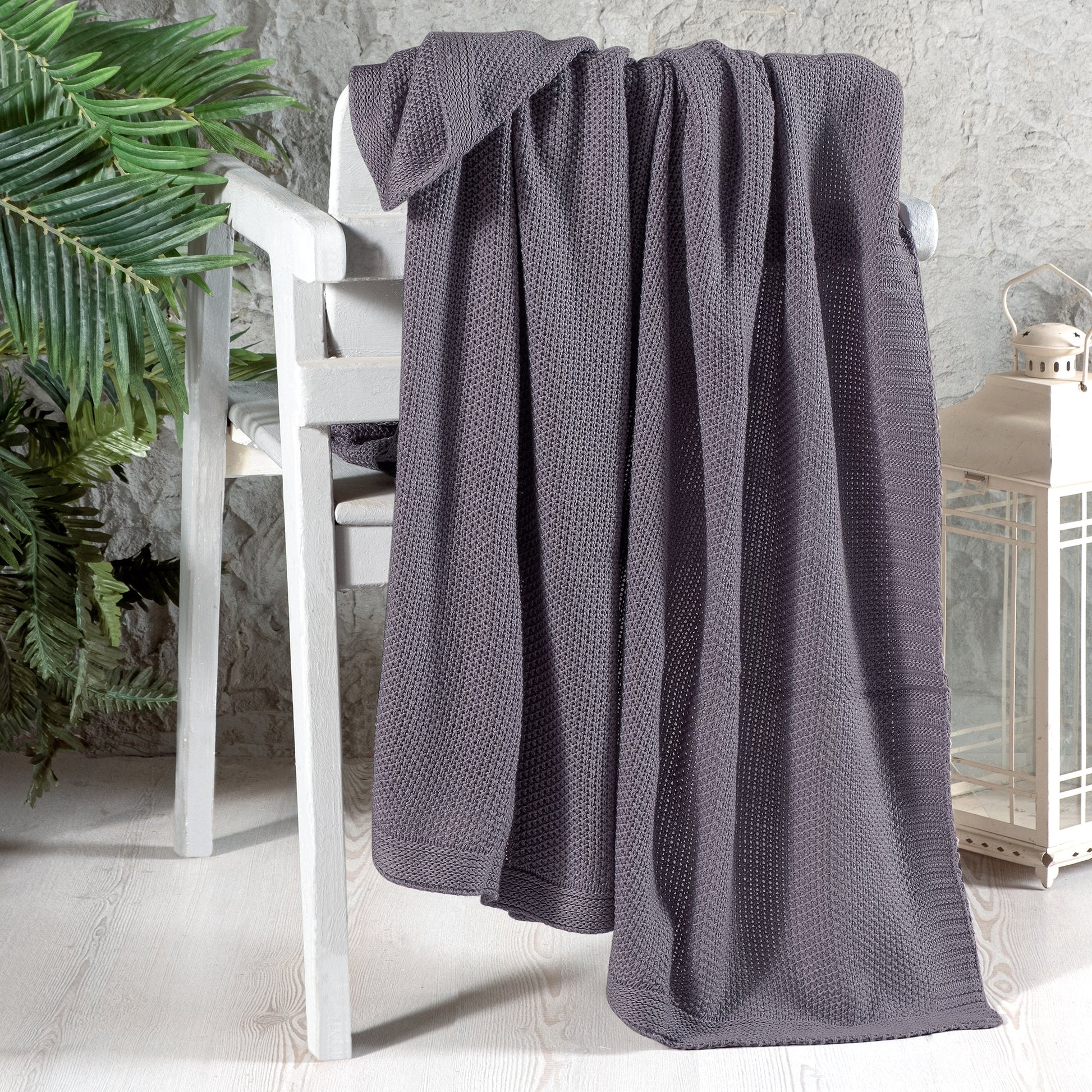 PASIONI - TV BATANİYESİ - THROW BATTANİYE - GRİ 130X170 - Pasioni