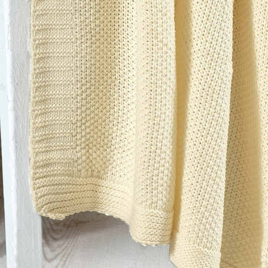 PASIONI - TV BATANİYESİ - THROW BATTANİYE - KREM 130X170 - Pasioni