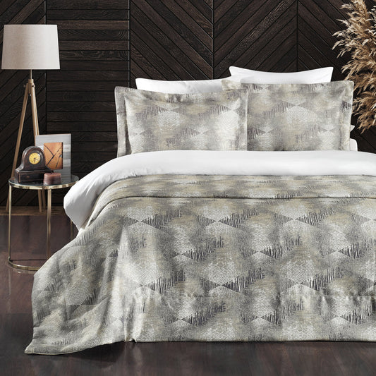 Veneto - Jakar Çift Kişilik Yatak Örtüsü Takımı - Pasioni